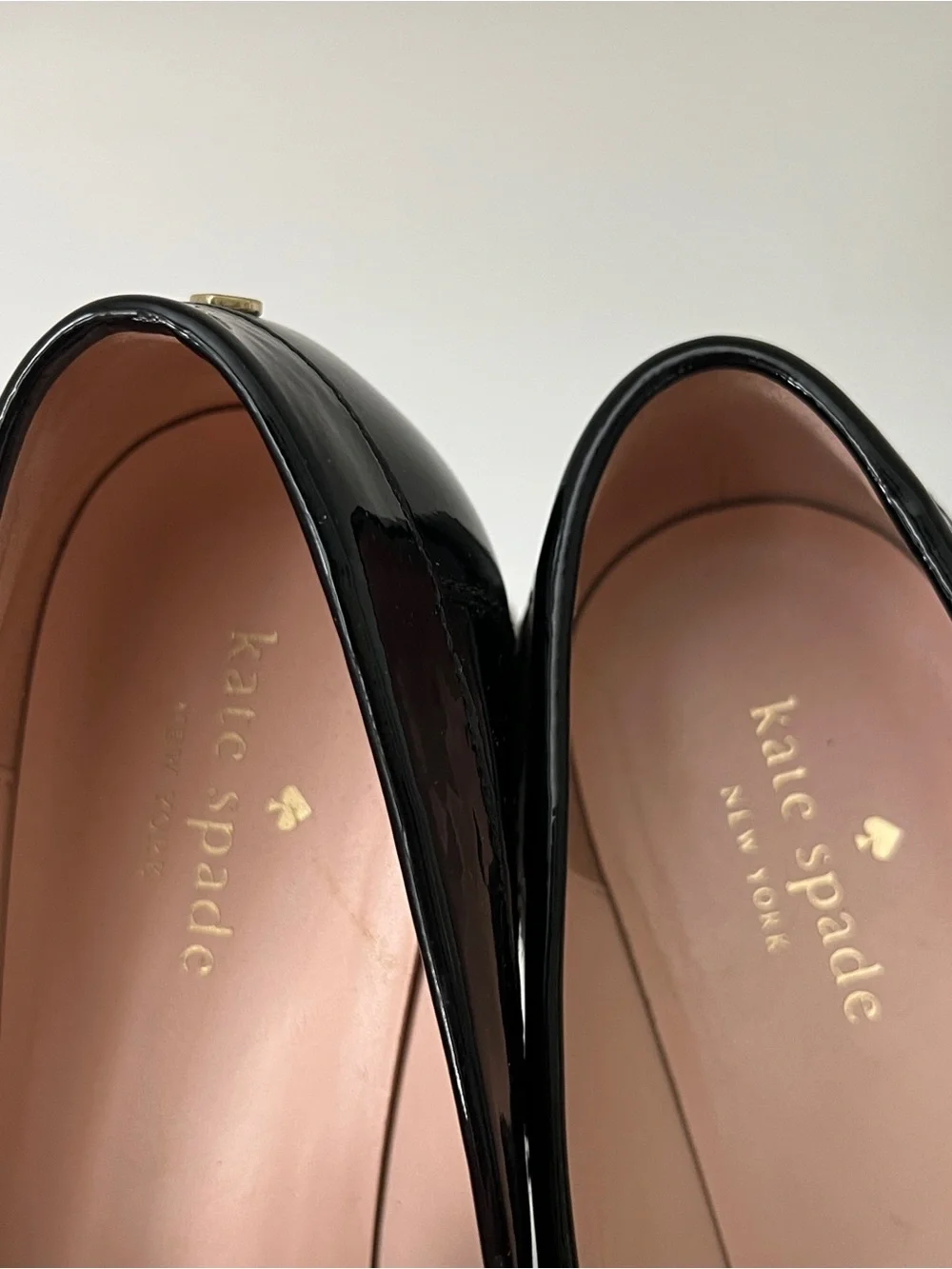 Kate Spade New York Priya loafers Black Glossy Women’s Size 8.5